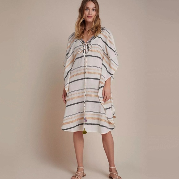 Anthropologie Marie Tassel Kaftan - Picture 10 of 10